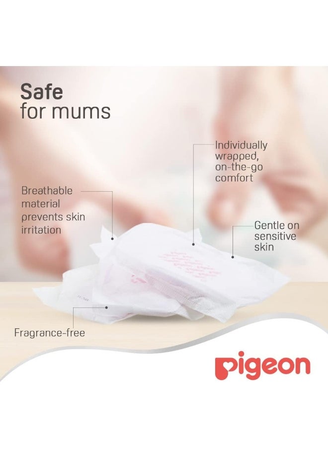 Breast Pad, Honeycomb, Ultra-Slim And Light, Leak Proof Coverage, Quick Absorbency, 60 Pcs, White