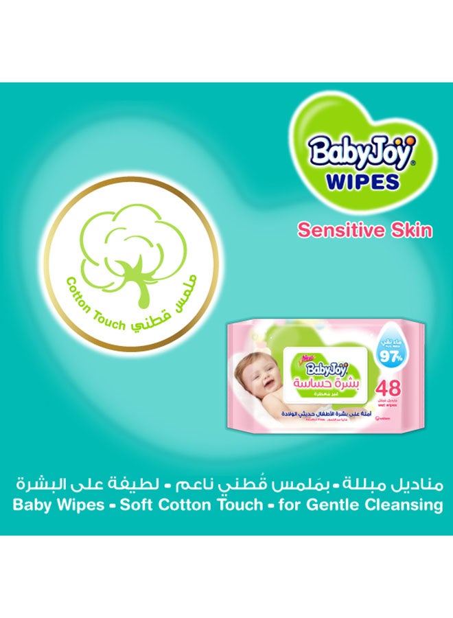 Sensitive Skin 97% Pure Water Unscented Mega Pack 192 Wipes