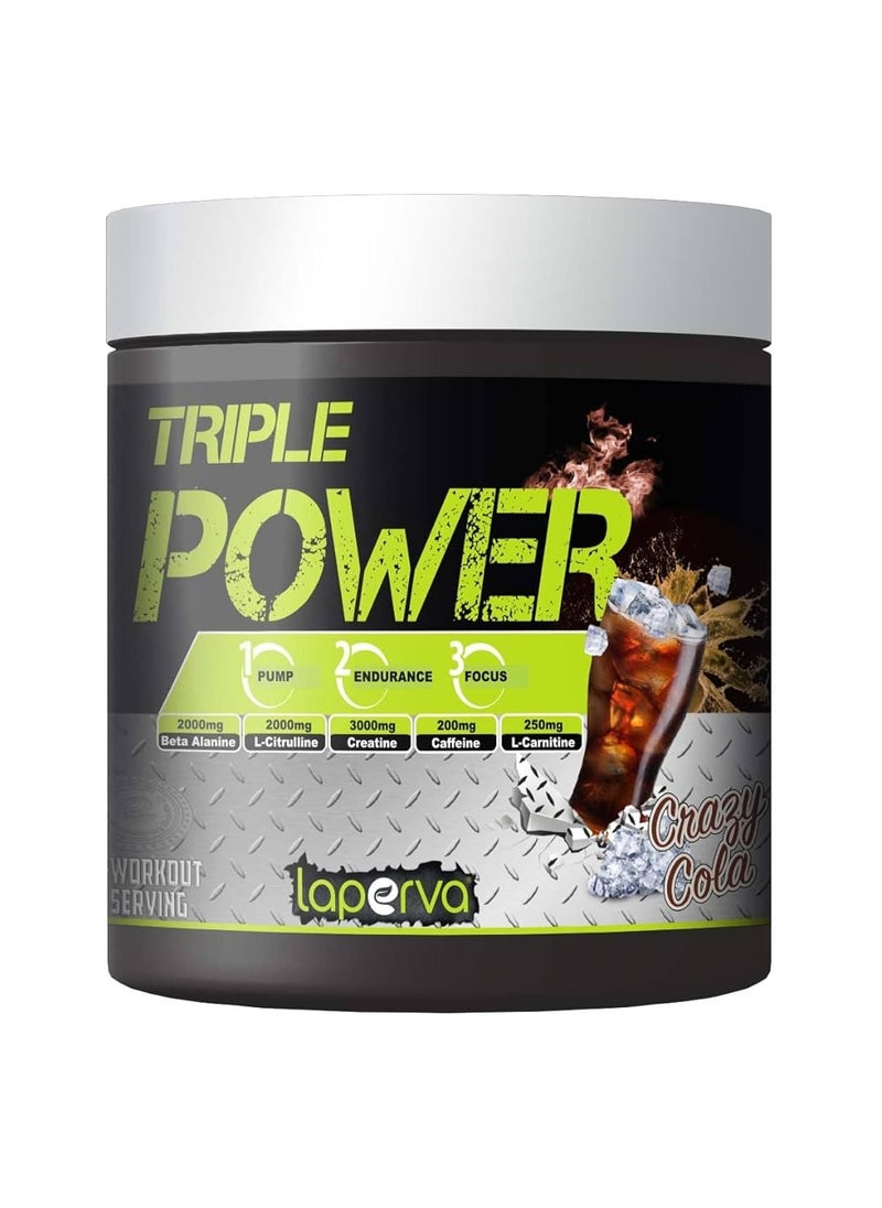 Triple Power Cracy Cola 300G 30Servings