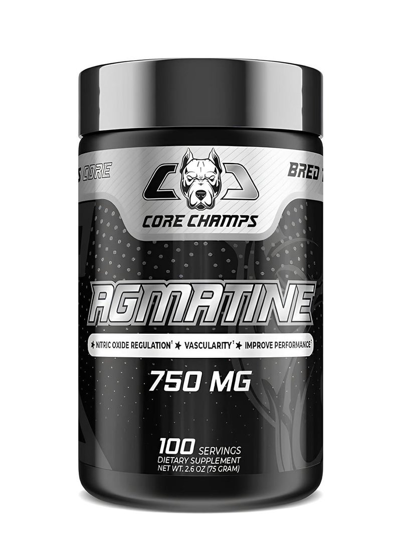 Core Champs, Agmatine, Nitric Oxide & Vascularity, 75g, 100 Servings