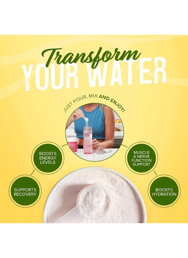 Hydration Electrolyte Powder Drink Mix Supplement Zero Calories Sugar And Carbs Lemonade Flavor 90 Servings