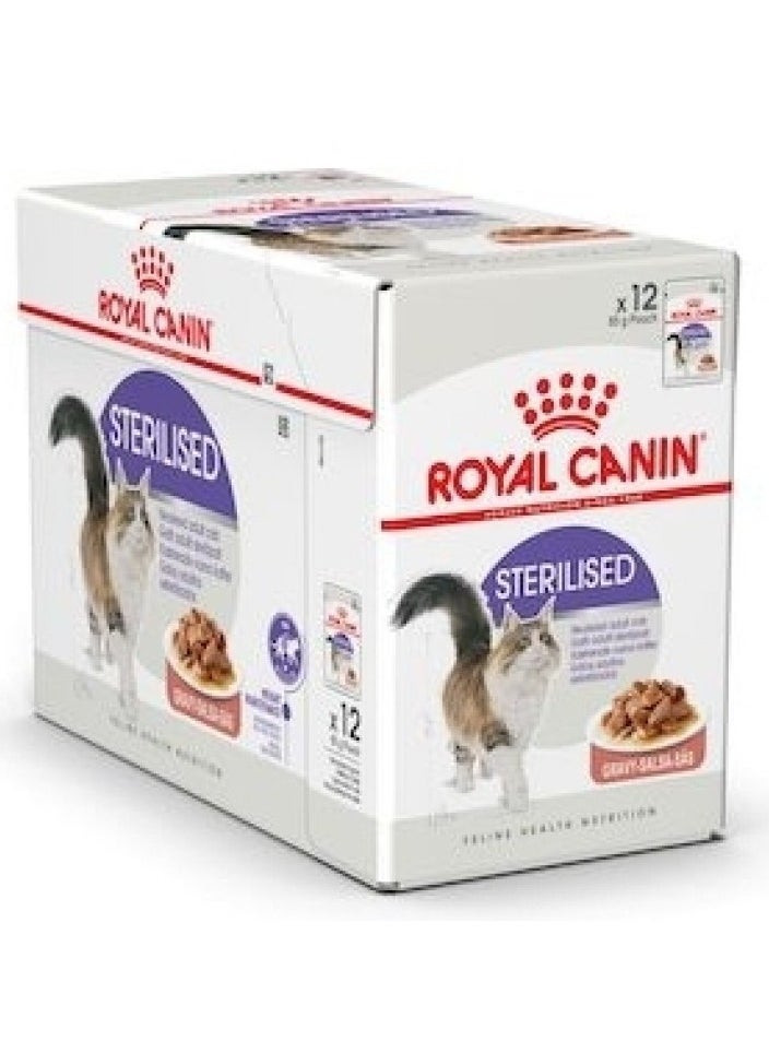 Feline Health Nutrition Sterilised Gravy (WET FOOD - Pouches)