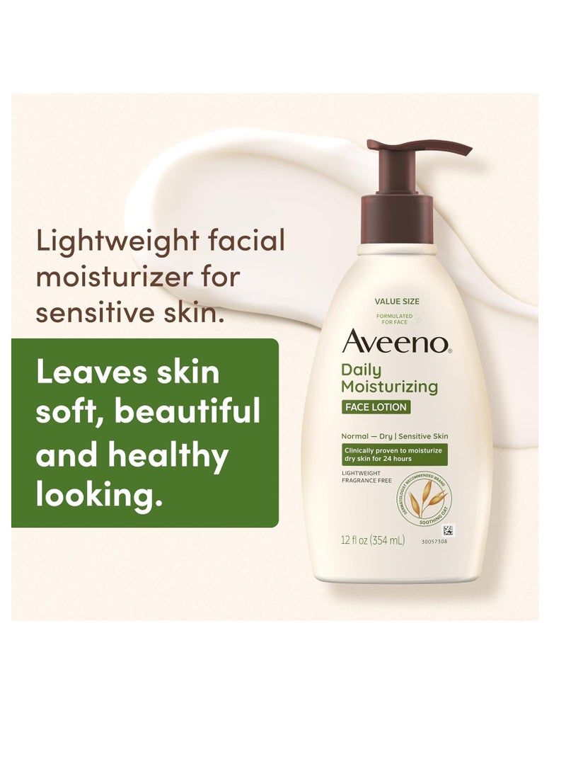 Aveeno Positively Radiant Daily Face Moisturizer with SPF 15 Sunscreen, Hydrating Facial Moisturizer with Soy Extract to Improve Skin Tone and Texture, Hypoallergenic Formula, Oil-Free, 4 FL OZ