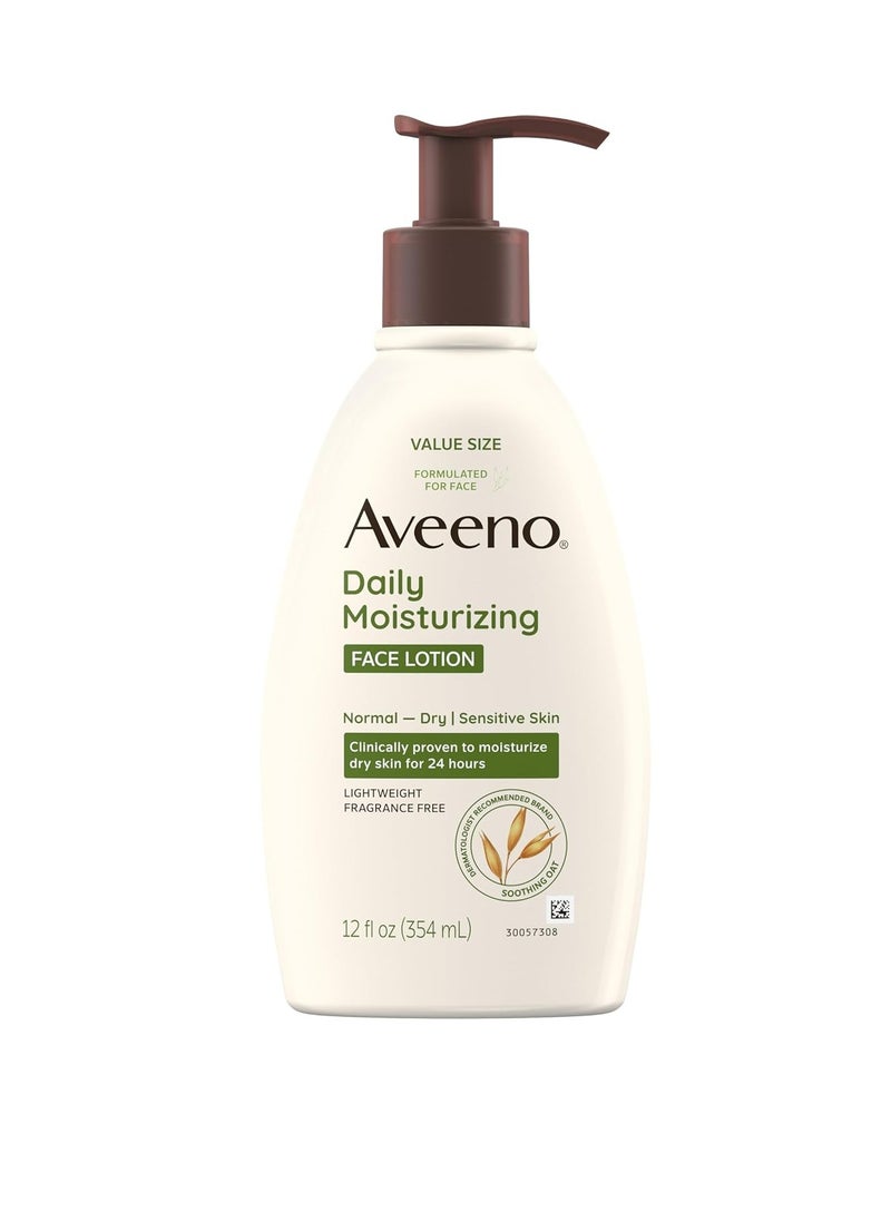 Aveeno Positively Radiant Daily Face Moisturizer with SPF 15 Sunscreen, Hydrating Facial Moisturizer with Soy Extract to Improve Skin Tone and Texture, Hypoallergenic Formula, Oil-Free, 4 FL OZ