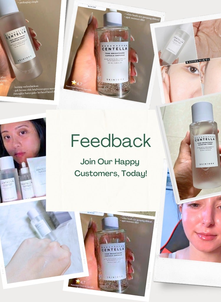 SKIN1004 Madagascar Centella Tone Brightening Boosting Toner & Capsule Ampoule – Hydrating & Brightening Skincare Duo for Radiant Skin 310ml