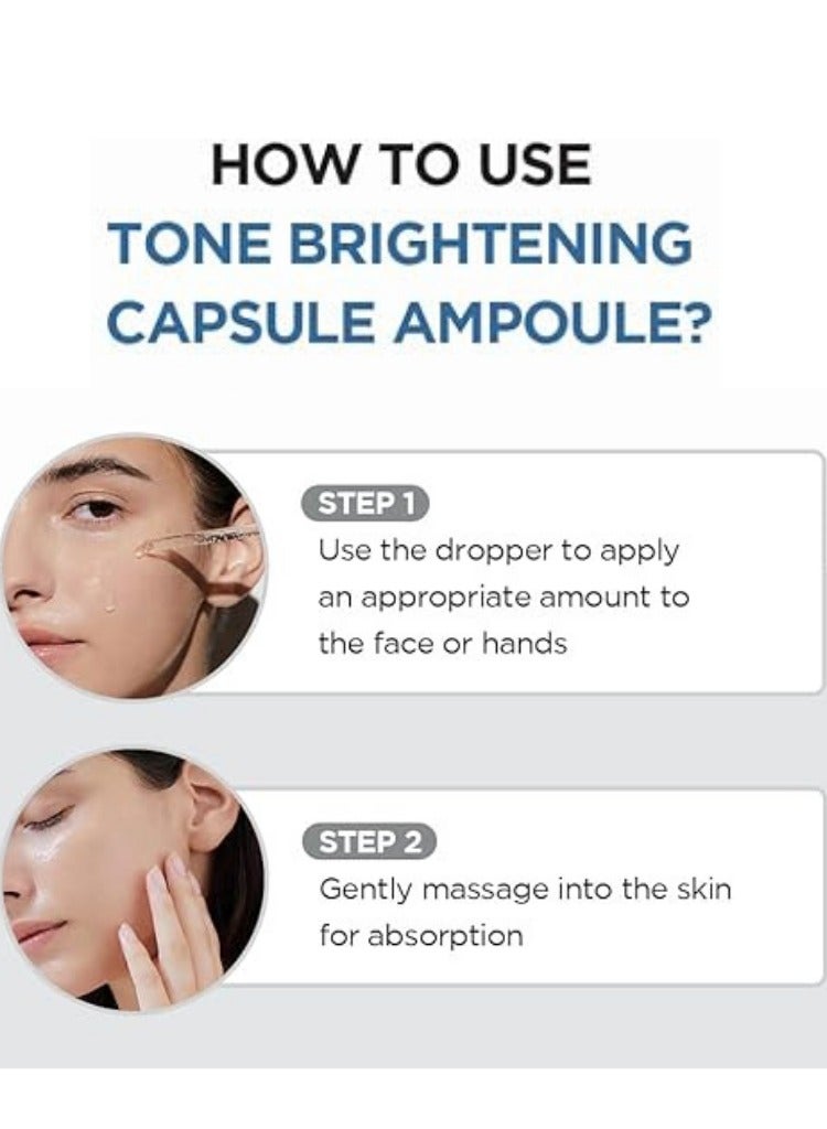 SKIN1004 Madagascar Centella Tone Brightening Boosting Toner & Capsule Ampoule – Hydrating & Brightening Skincare Duo for Radiant Skin 310ml