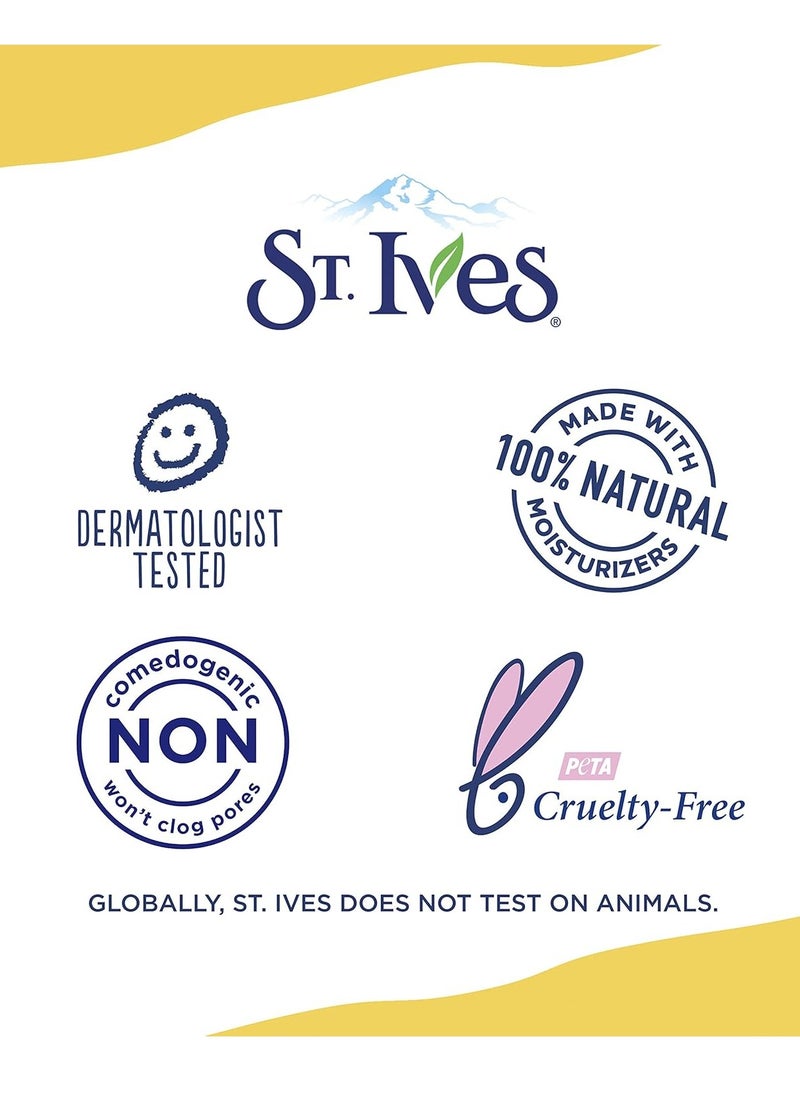 St. Ives Face Moisturizer Cream, Collagen and Elastin, Renewing Facial Moisturizer for Women, Paraben Free, Dermatologist Tested Daily Moisturizing for Dry Skin Cruelty Free, 10 oz, 4 Pack