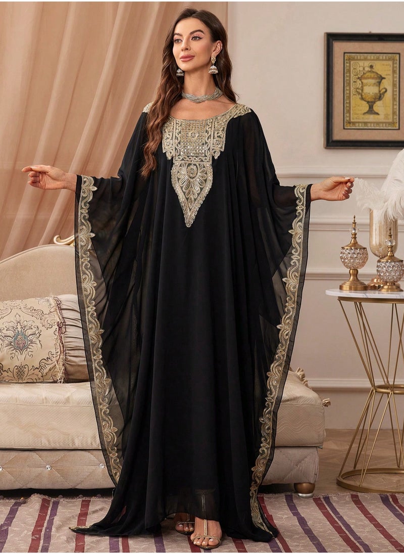 ADIBA CREATION Sale New Moroccan Dubai Kaftans Farasha Abaya Caftan Long Gown Eid Ramada Dress