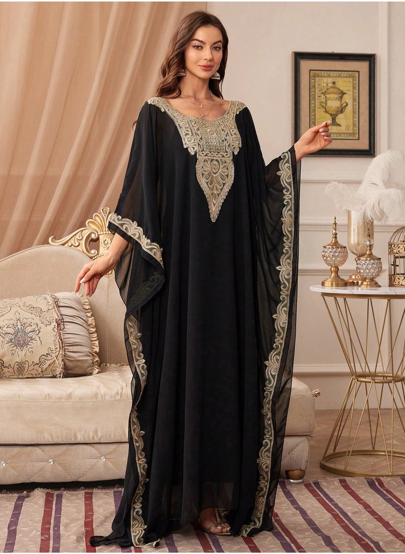 ADIBA CREATION Sale New Moroccan Dubai Kaftans Farasha Abaya Caftan Long Gown Eid Ramada Dress