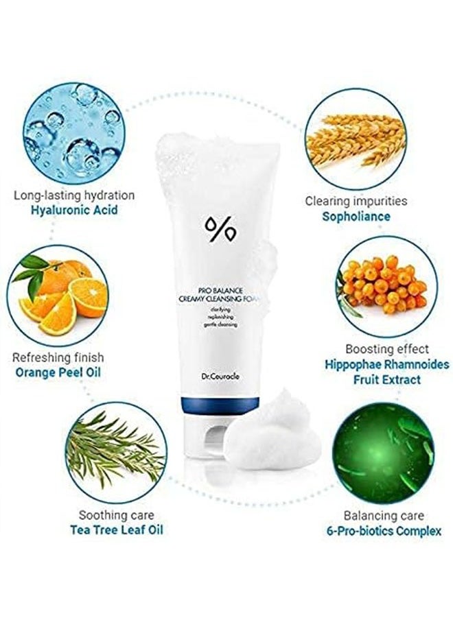 Pro Balance Creamy Cleansing Foam, Darilying, Replenishing, Gentle Cleansing, Daily Skin Care