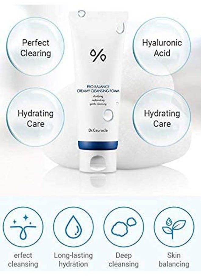 Pro Balance Creamy Cleansing Foam, Darilying, Replenishing, Gentle Cleansing, Daily Skin Care