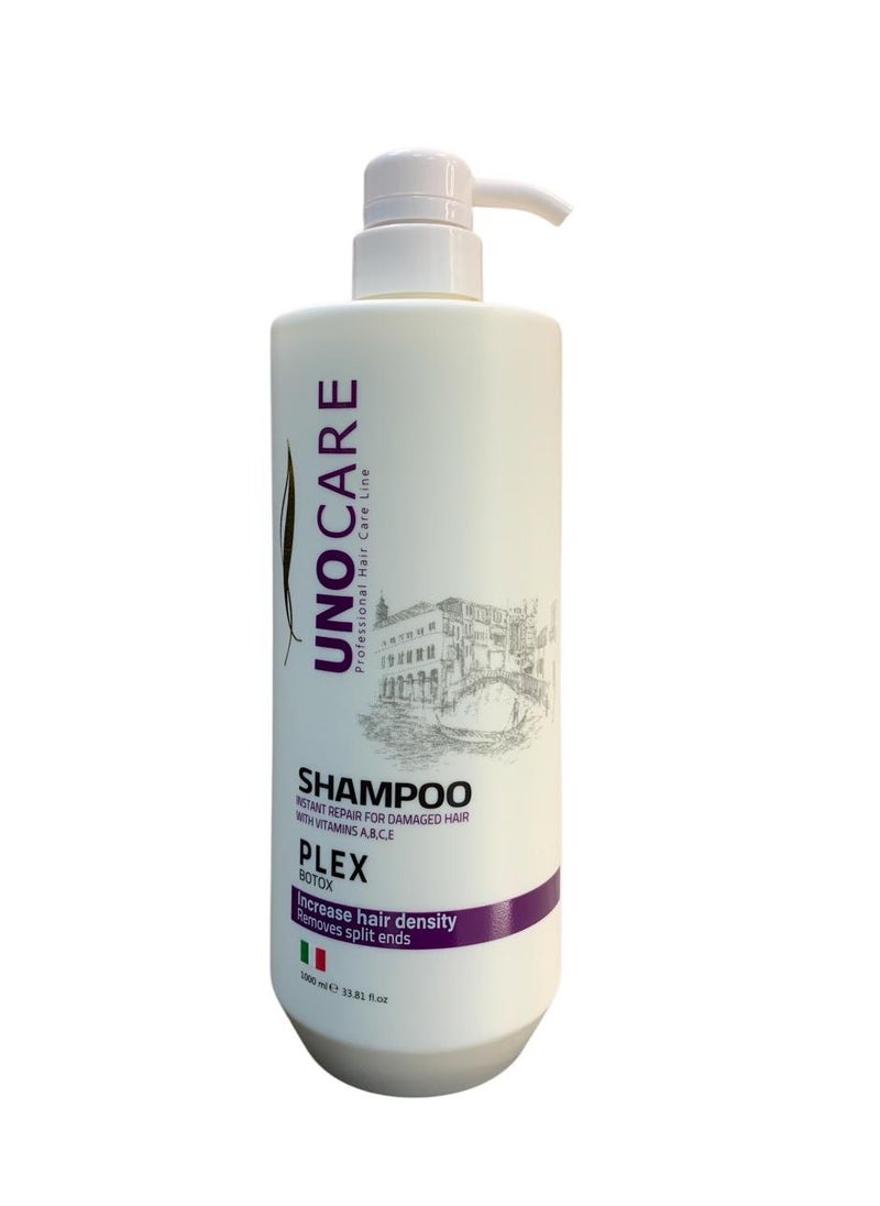 Uno Care Shampoo with Plex and Botox 1000ml