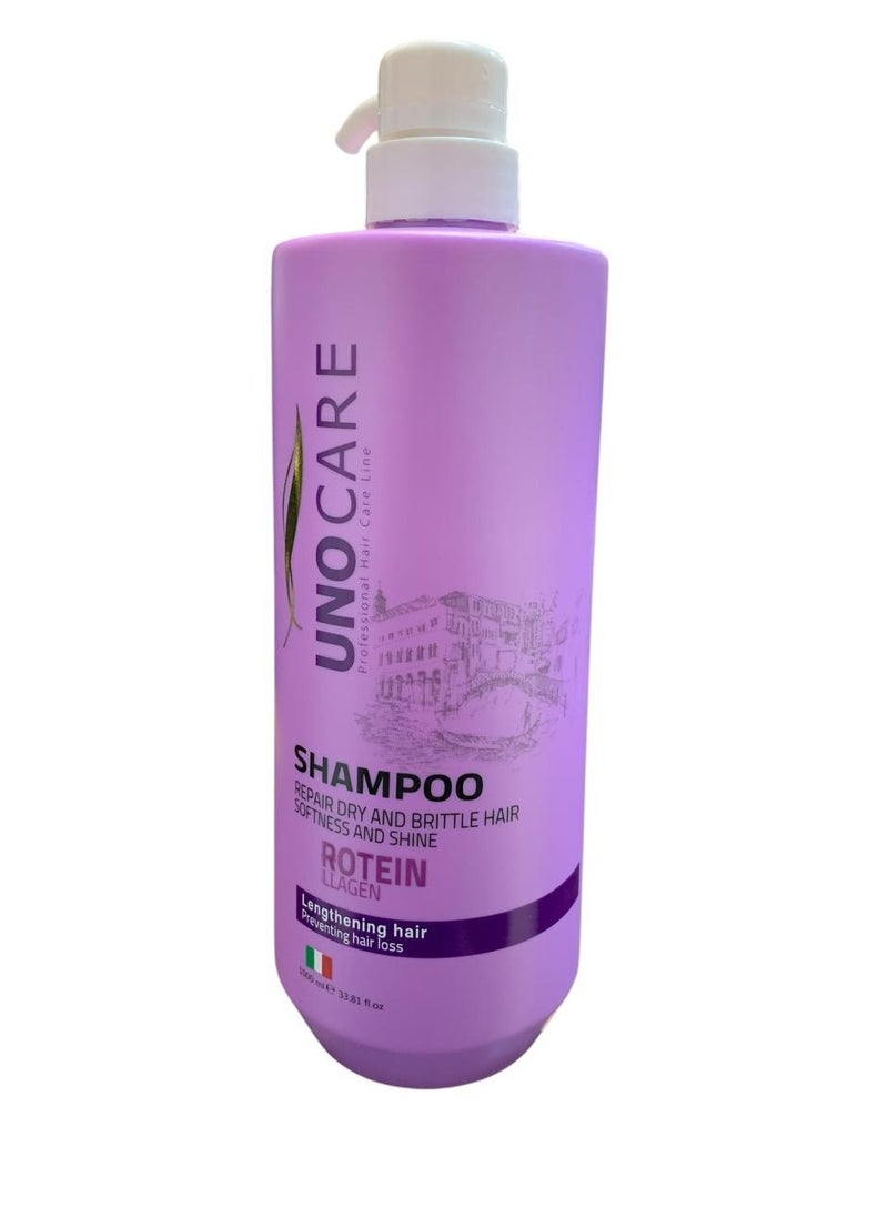 Uno Care Shampoo with Protien and Collagen 1000ml