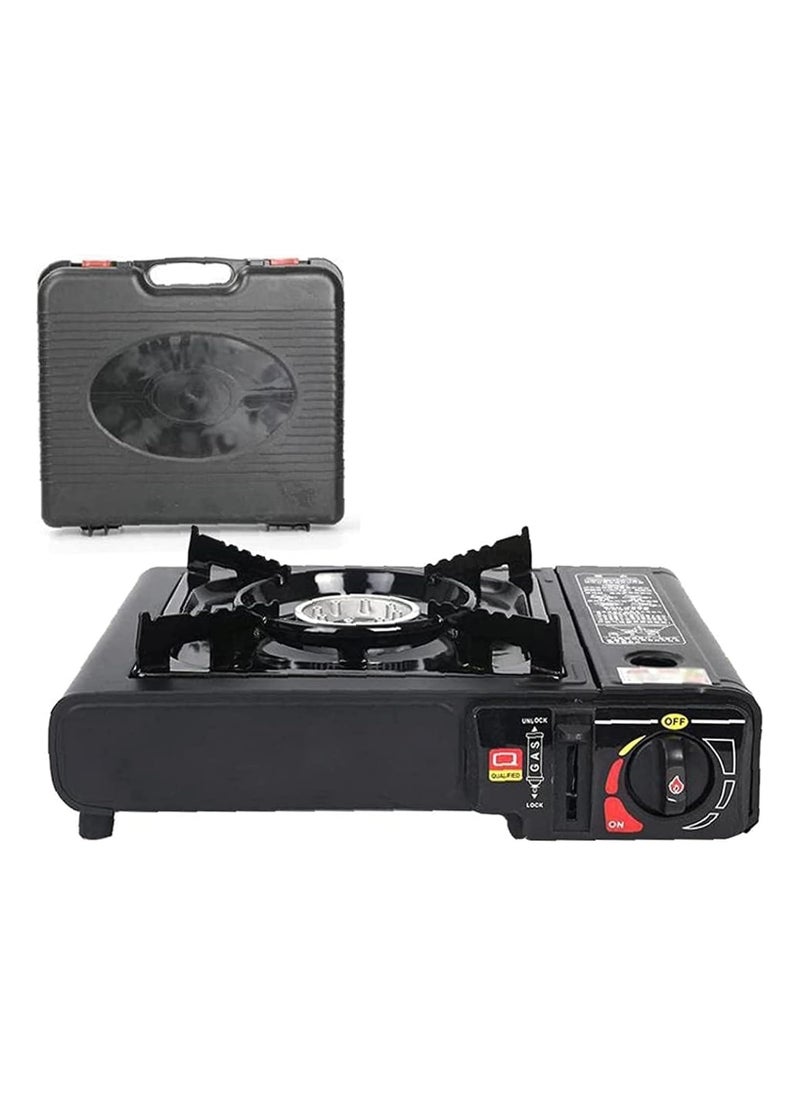 Portable Cassette Furnace Grill Cook Stove Outdoor Camping Cooking Picnic Gas Stove Burner Furnace Double Burner Stove