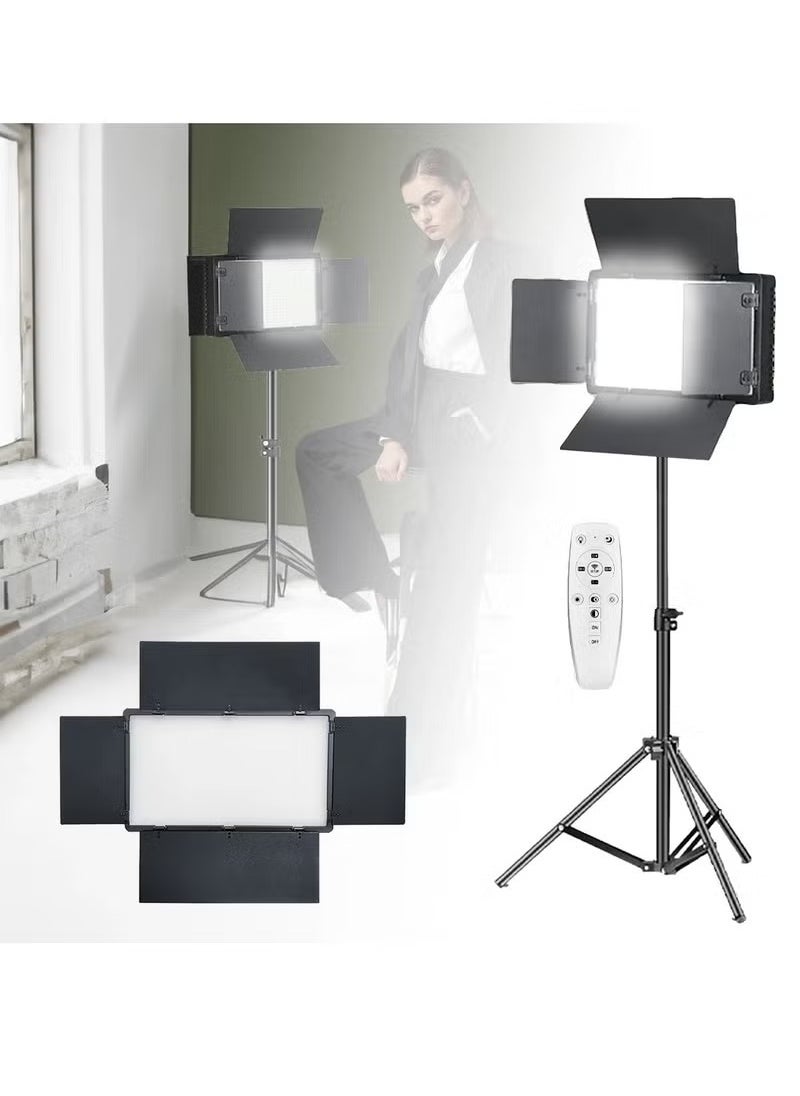 Pro LED 800 Light Kit Vericolor For Photoshoot & Videography Adjustable Brightness & Color With Tripod