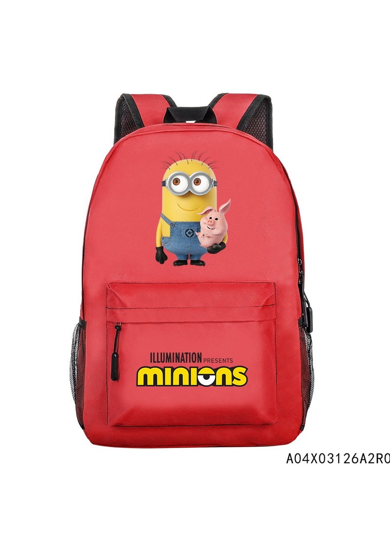 Cool animation backpack, the trendy attitude of young people