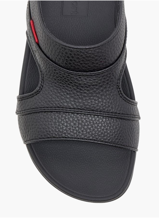 Boys Textured Slip-On Arabic Sandal