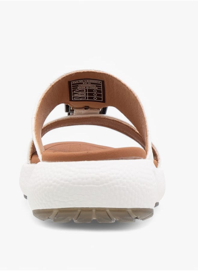 Boys Textured Slip-On Arabic Sandal