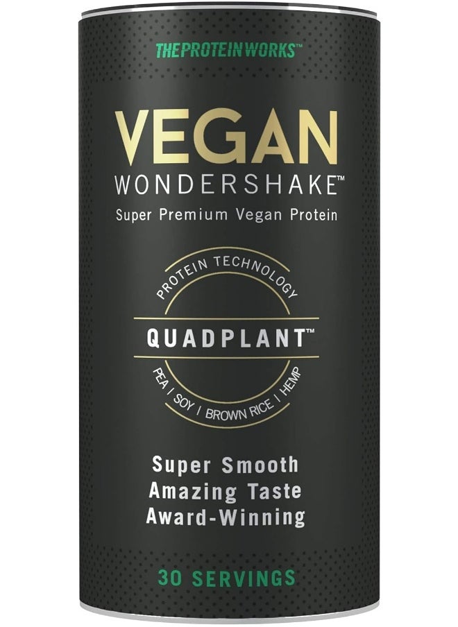 Vegan Wondershake Vegan Protein Shake Multi Award Winning Vegan Protein Powder 30 Servings Banana Smooth