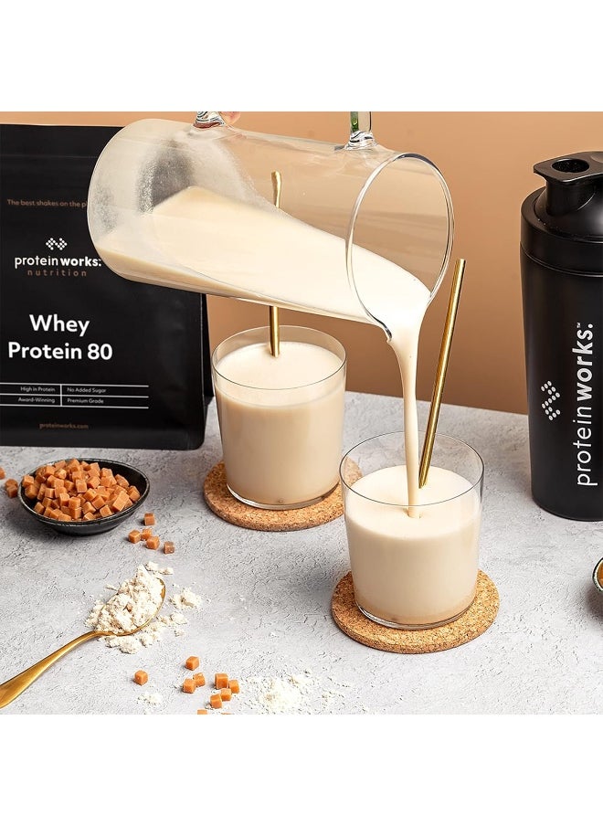 Whey Protein 80 Powder Low Calorie Protein Shake Whey Protein Shake 28 Servings Vanilla Creme 1Kg