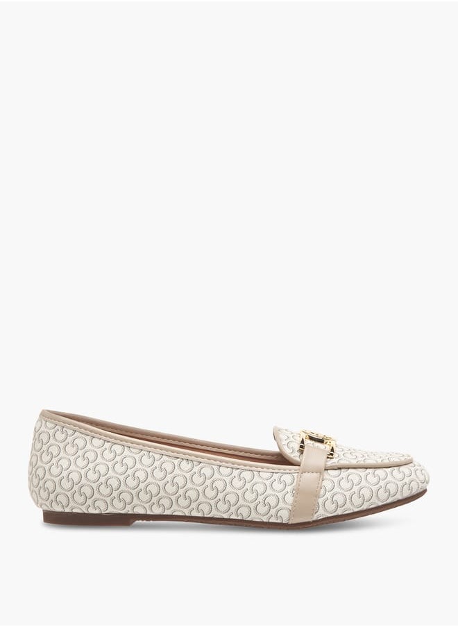 Women's Logo Accent Slip-On Loafers