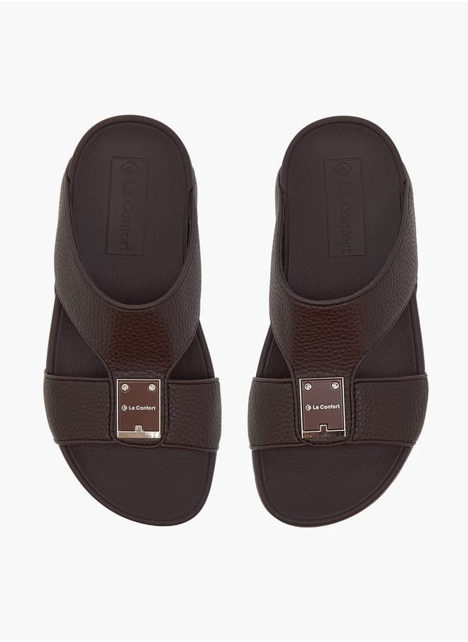 Boys Textured Arabic Sandal