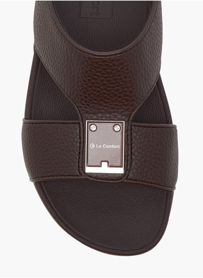 Boys Textured Arabic Sandal