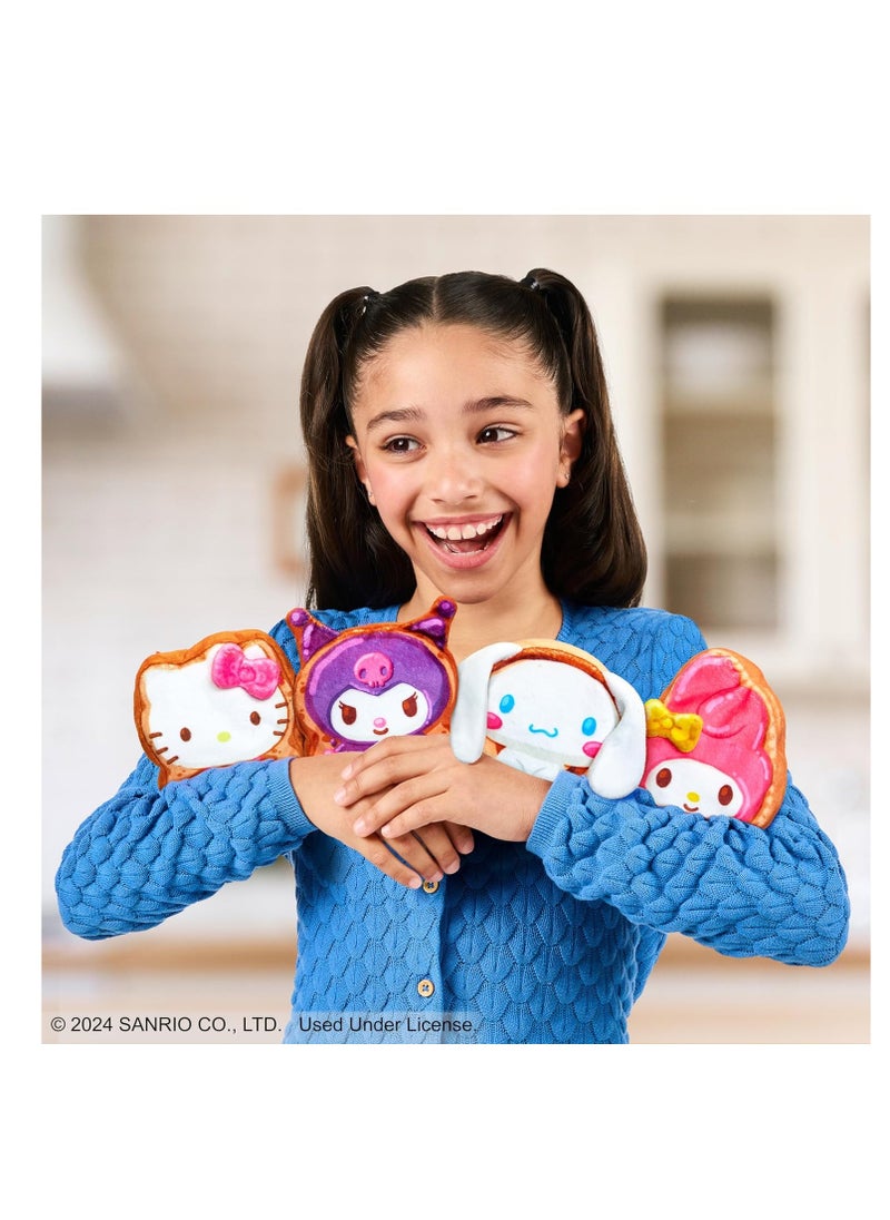 Cookeez Makery Hello Kitty Toasty Treatz Surprise Plush - 1 Piece Only, Assorted/Character May Vary