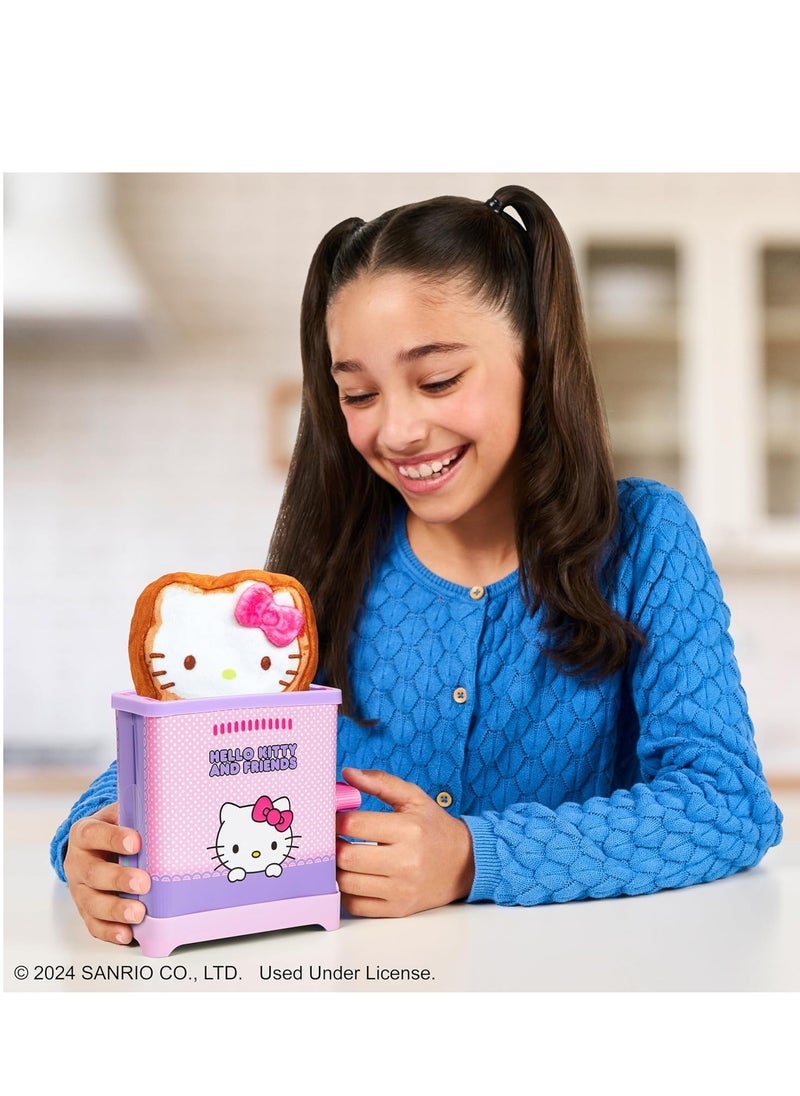 Cookeez Makery Hello Kitty Toasty Treatz Surprise Plush - 1 Piece Only, Assorted/Character May Vary