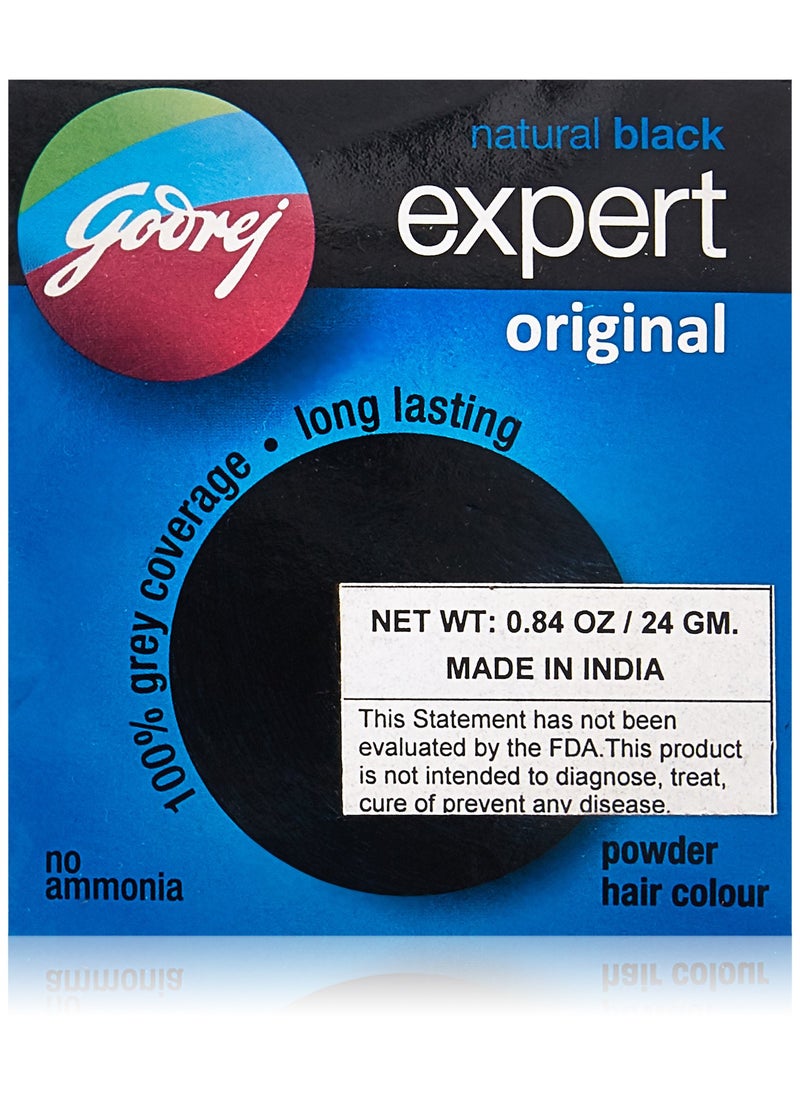 Godrej Natural Black Expert Powder Hair Color 30 Gram