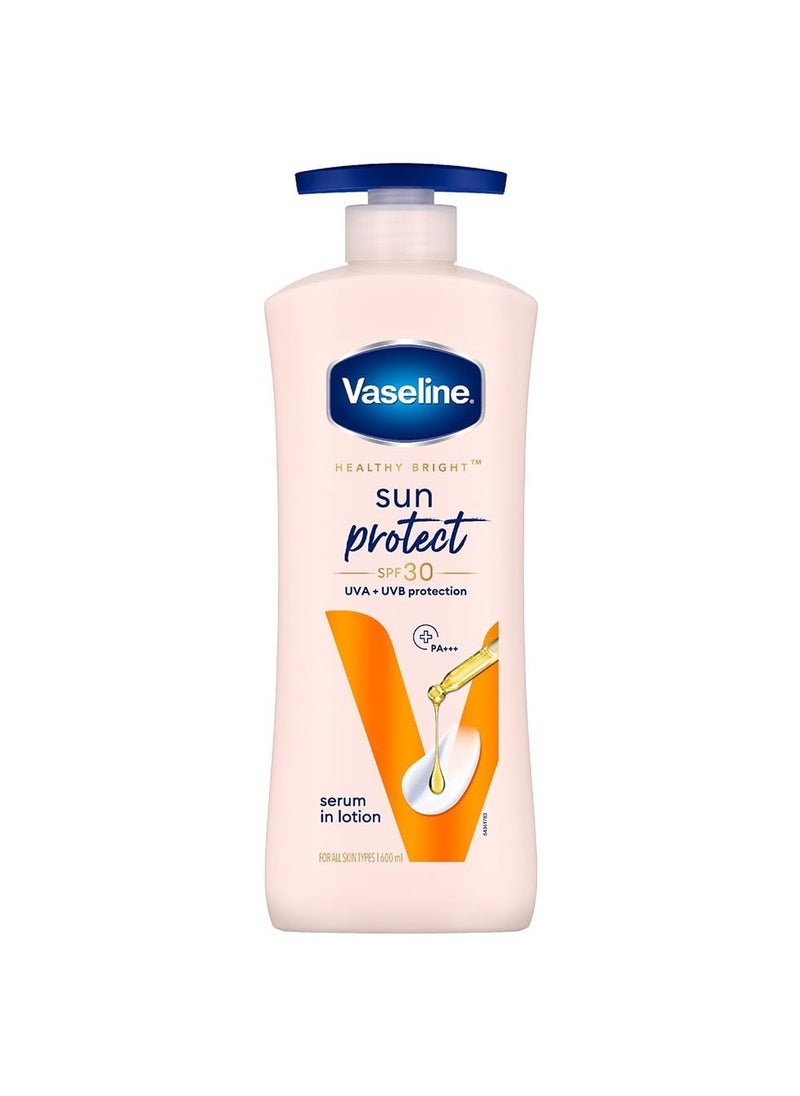 Sun Protect SPF 30 Body Lotion, Reduces Tan Lines in 7 Days, UVA + UVB PA+++ Sun Protection, 600ml