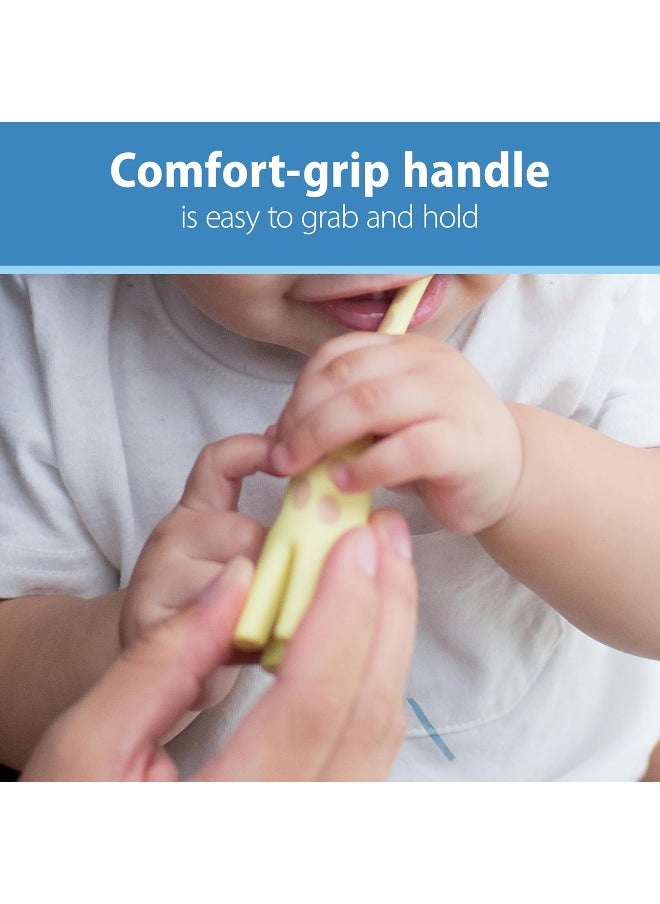Dr Browns Infant-to-Toddler Toothbrush, Giraffe