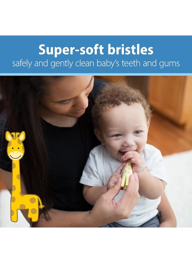 Dr Browns Infant-to-Toddler Toothbrush, Giraffe