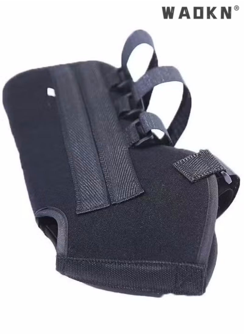 Ankle Brace with Detachable Splints for Sprained Ankle for Women and Men, Stirrup Ankle Splint, Stabilizer for Sprains, Tendonitis, Post-op Cast Support and Injury Protection for Women and Men(L)