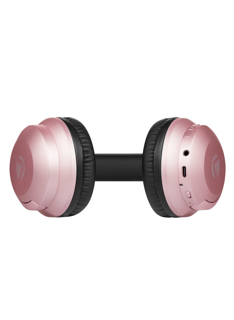 Volkano Thrive Series Bluetooth Headphones  - Rose Gold