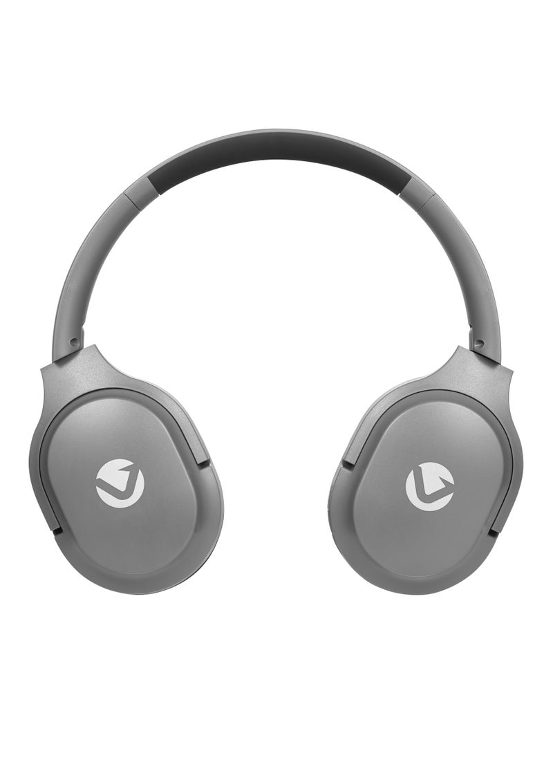 Volkano Pebble Series Bluetooth Headphones - Dark Grey