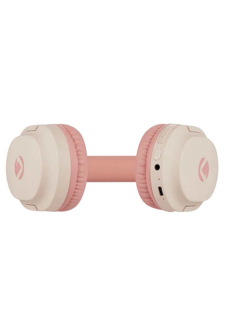 Volkano Pebble Series Bluetooth Headphones - Apricot