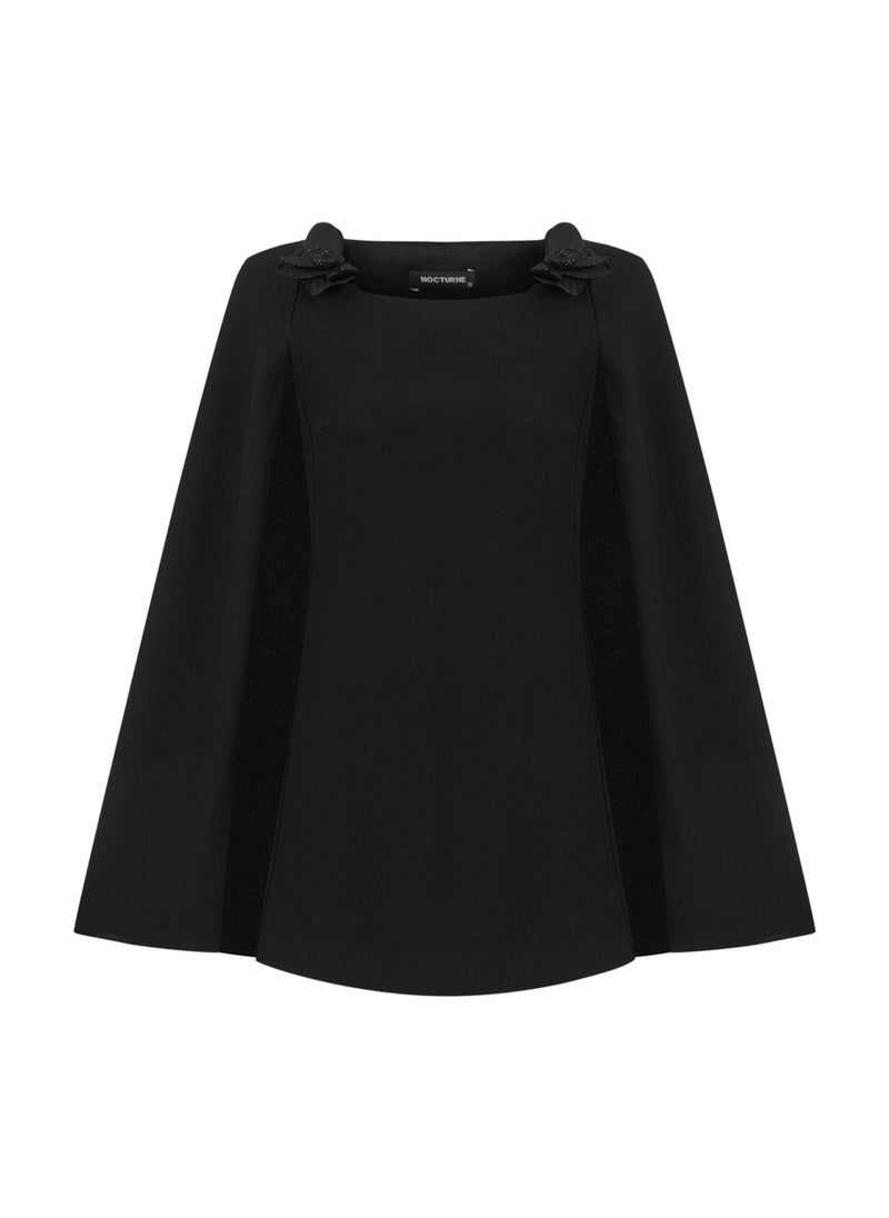 Floral Capelet Dress