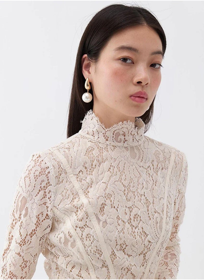 Lace Mini Dress