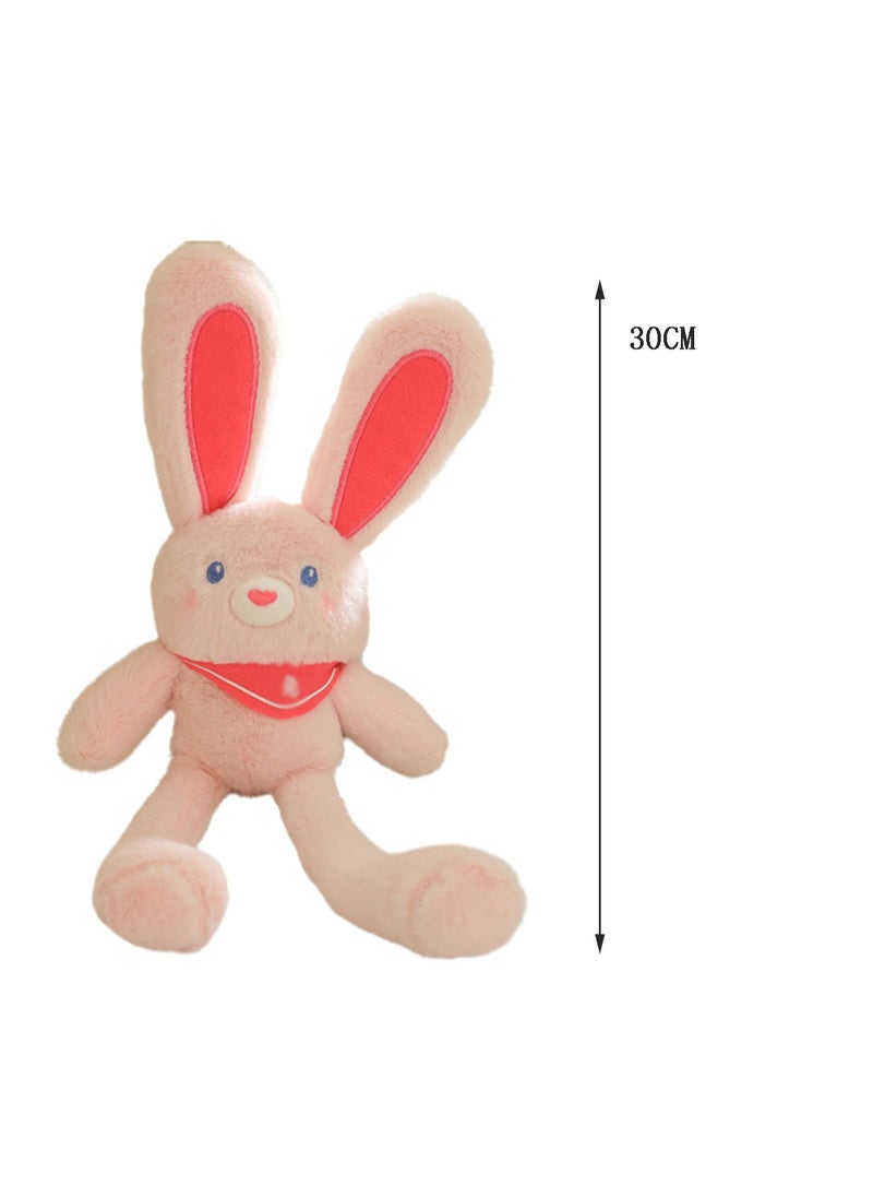 30 CM Cute Cartoon Rabbit Plush Toy Soft Stuffed Animal Doll For Girls And Boys All Ages Gift（Style 7）