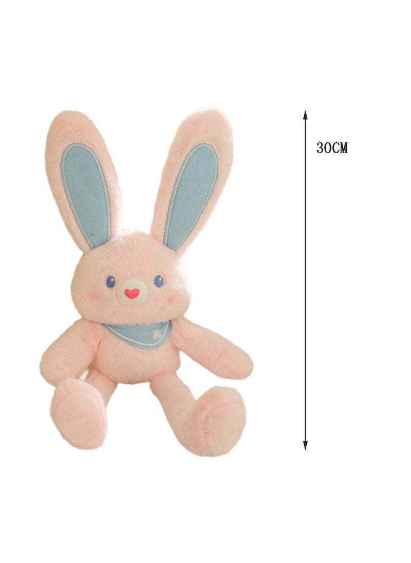 30 CM Cute Cartoon Rabbit Plush Toy Soft Stuffed Animal Doll For Girls And Boys All Ages Gift（Style 8）