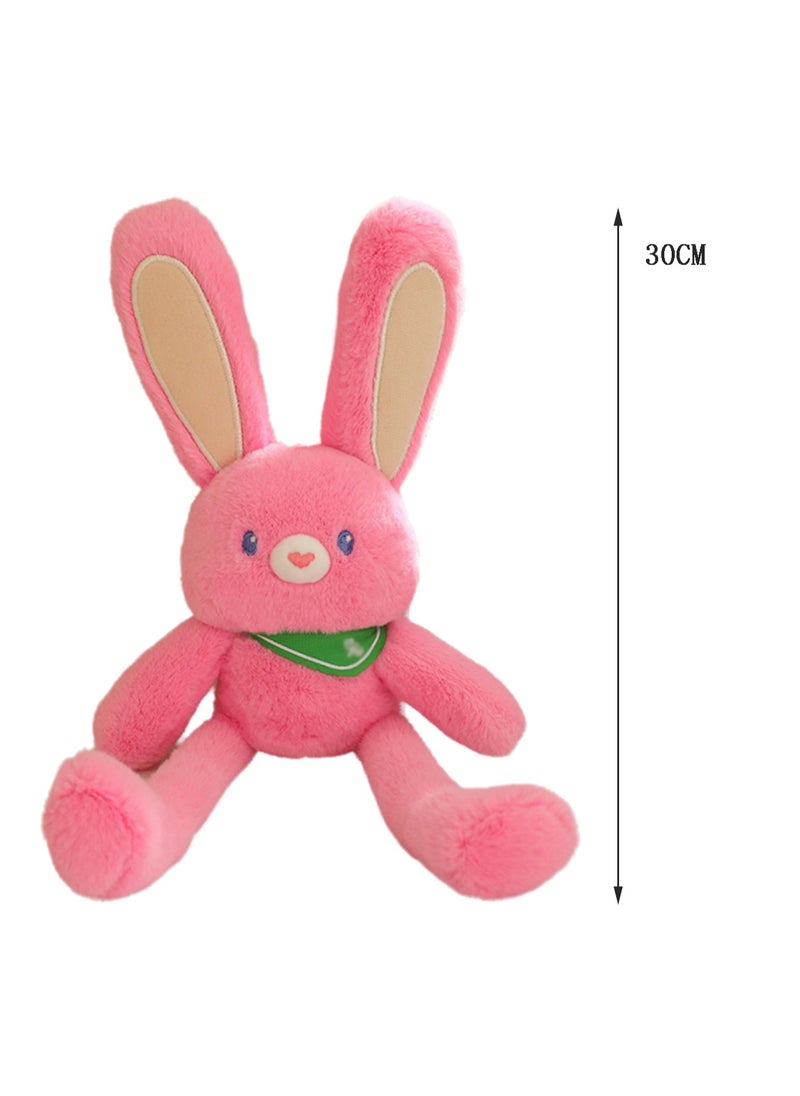 30 CM Cute Cartoon Rabbit Plush Toy Soft Stuffed Animal Doll For Girls And Boys All Ages Gift（Style 9）