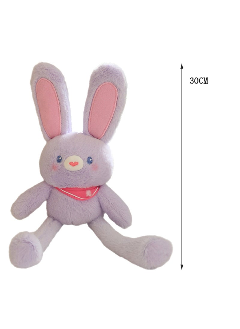 30 CM Cute Cartoon Rabbit Plush Toy Soft Stuffed Animal Doll For Girls And Boys All Ages Gift（Style 10）