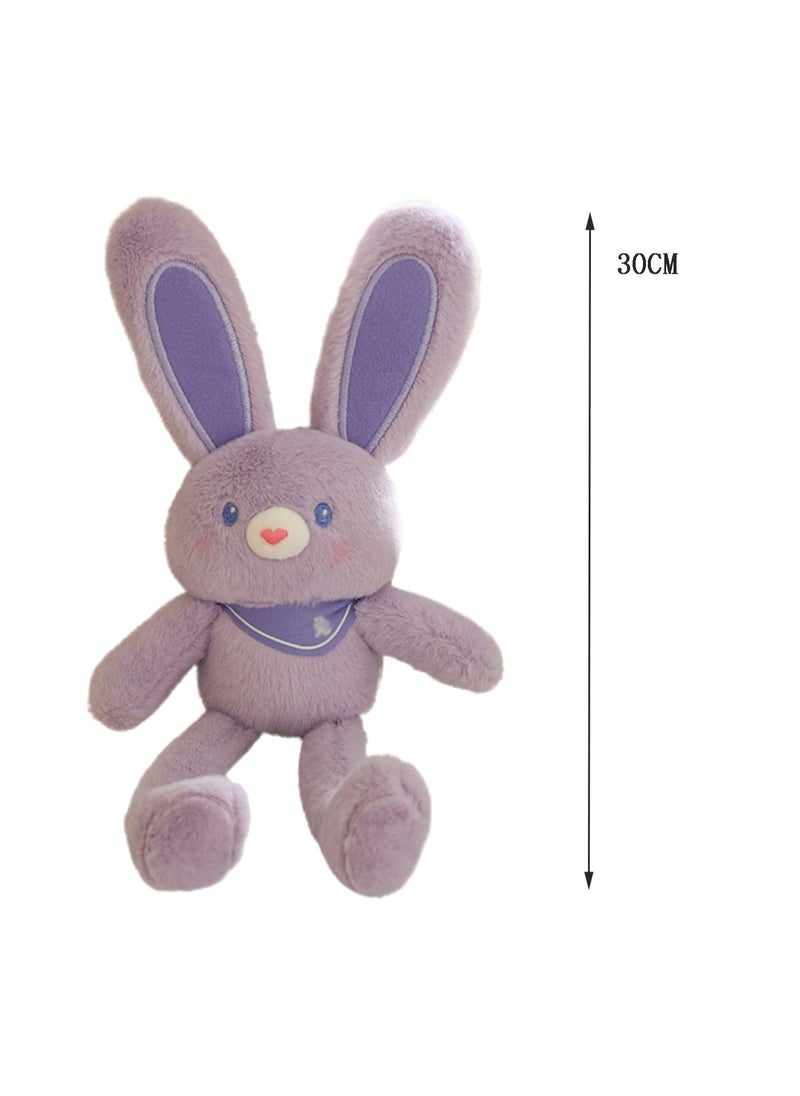 30 CM Cute Cartoon Rabbit Plush Toy Soft Stuffed Animal Doll For Girls And Boys All Ages Gift（Style 11）