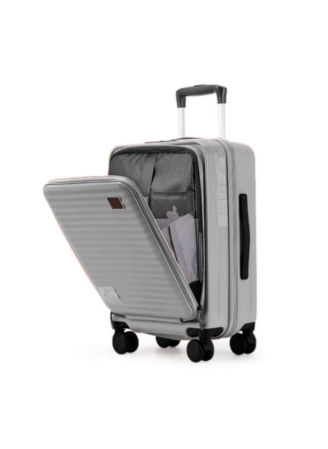 20inch Expandable Cabin Size Airline Approved with Laptop Compartment for Carry-on PC Luggage and TSA Lock