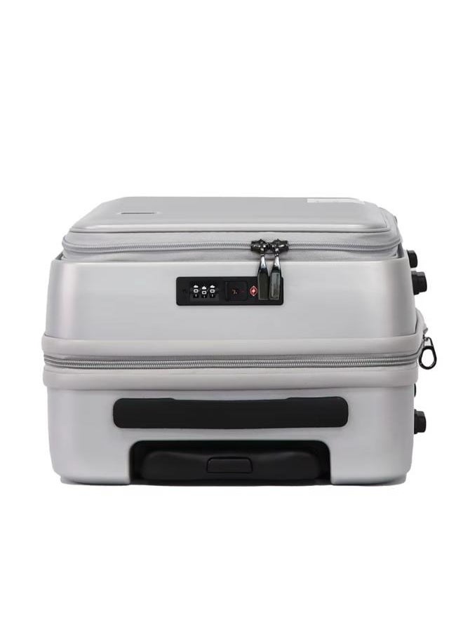 20inch Expandable Cabin Size Airline Approved with Laptop Compartment for Carry-on PC Luggage and TSA Lock