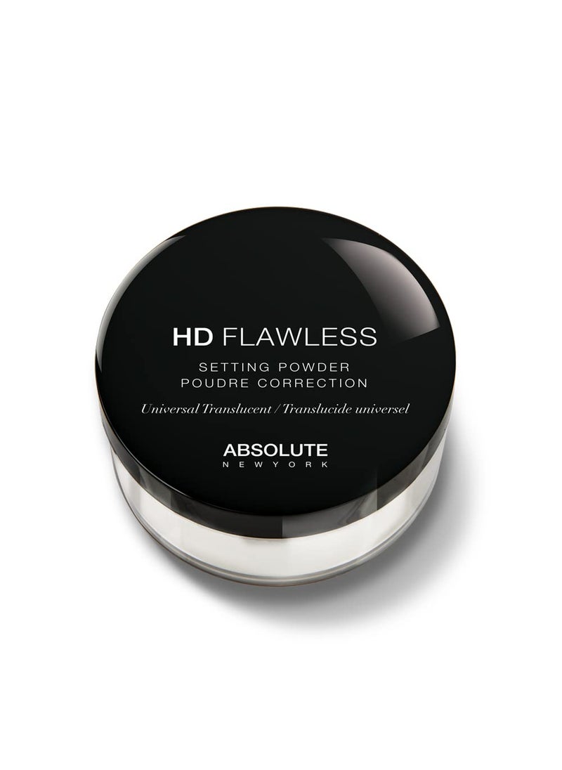 ABSOLUTE NEW YORK HD FLAWLESS SETTING POWDER HDSP01 TRANSLUCENT