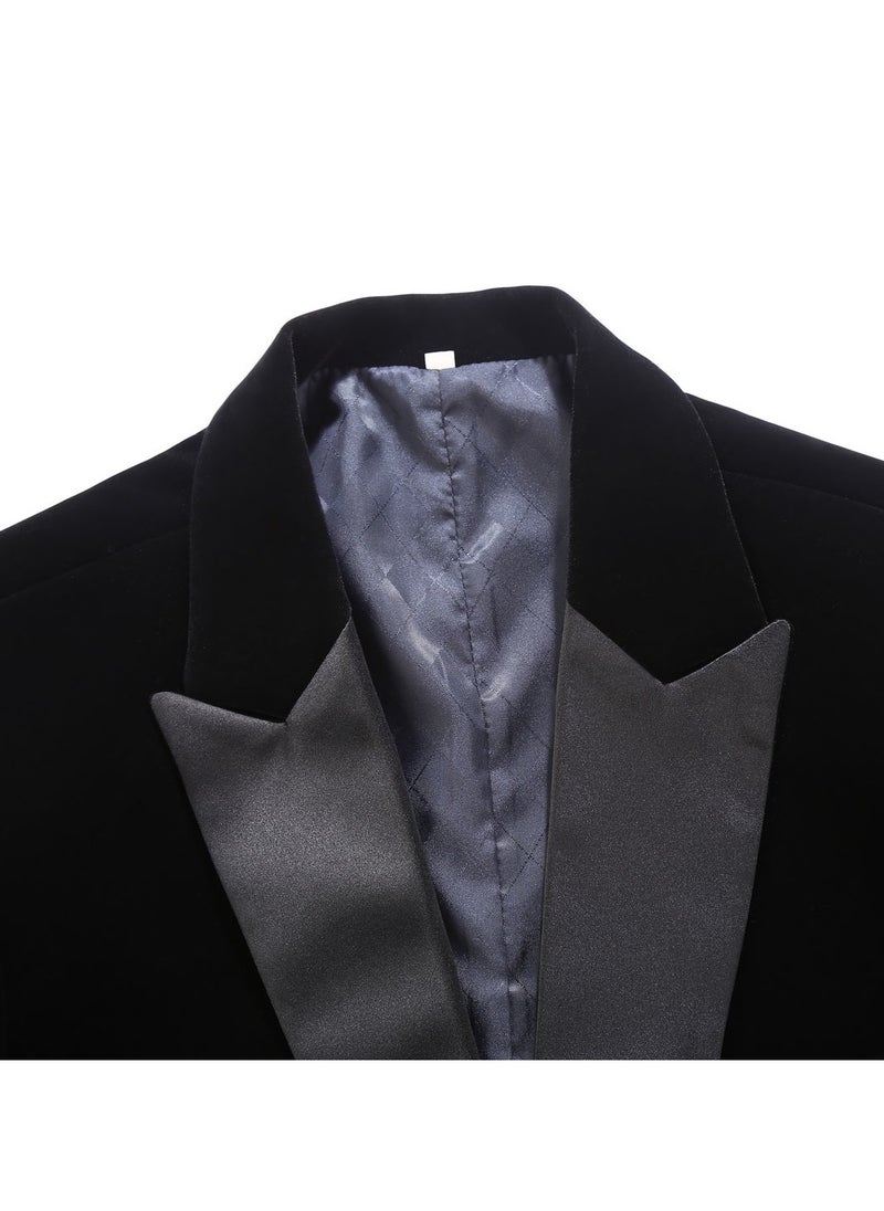 Flat Velvet Suit Jacket