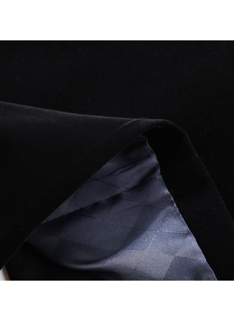 Flat Velvet Suit Jacket