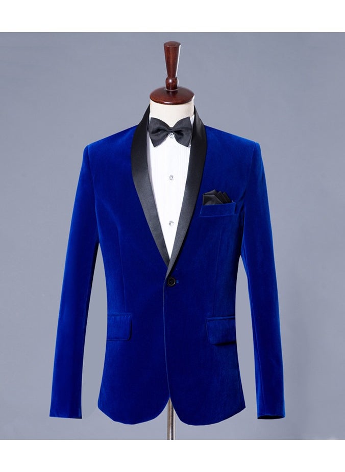 Flat Velvet Suit Jacket